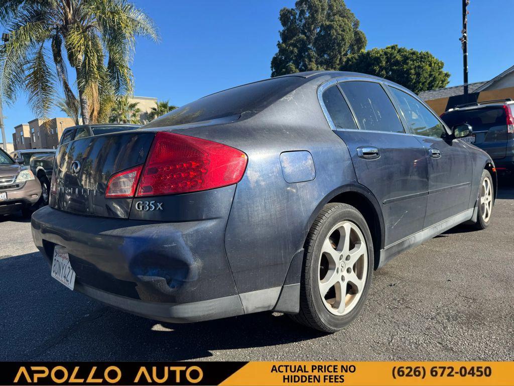 used 2004 INFINITI G35x car, priced at $5,800
