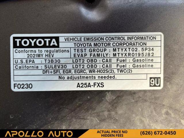 used 2021 Toyota Sienna car, priced at $33,580