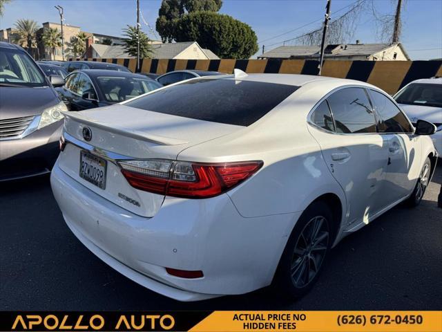 used 2016 Lexus ES 300h car, priced at $9,800