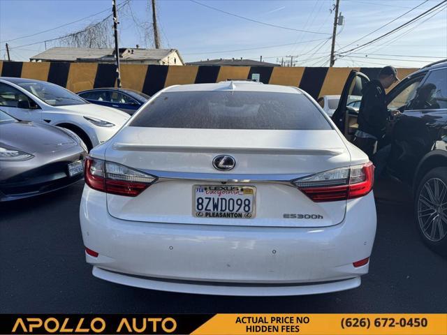 used 2016 Lexus ES 300h car, priced at $9,800