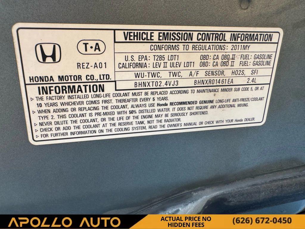 used 2011 Honda CR-V car, priced at $10,800