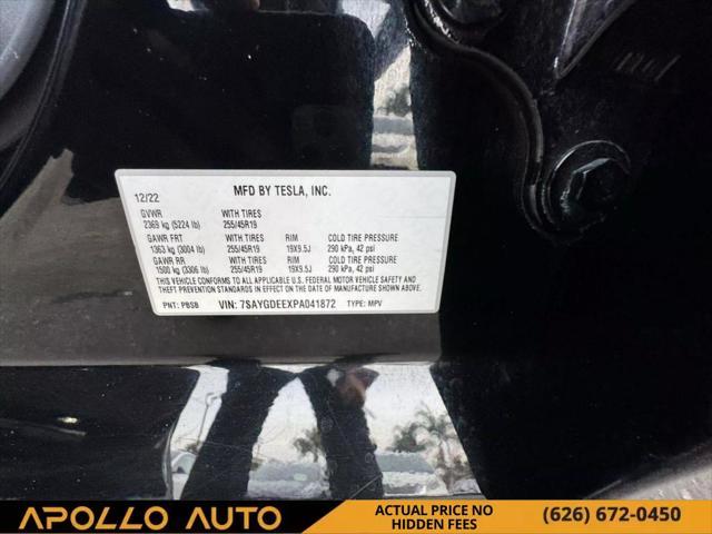 used 2023 Tesla Model Y car, priced at $25,800