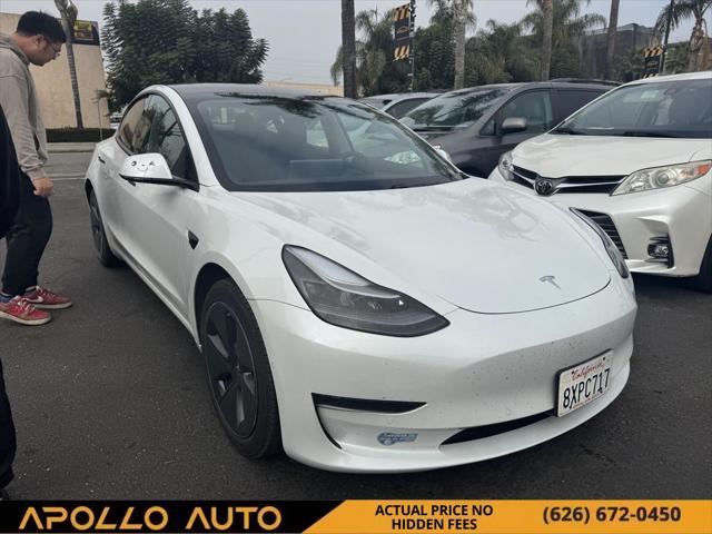 used 2021 Tesla Model 3 car, priced at $21,300