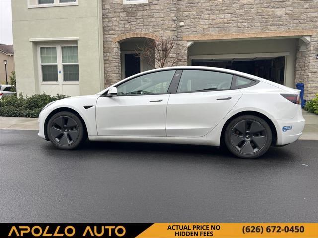 used 2021 Tesla Model 3 car, priced at $21,300