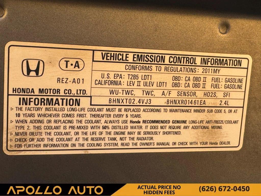 used 2011 Honda CR-V car, priced at $10,600