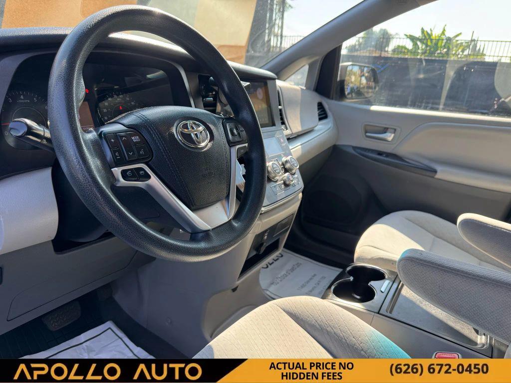 used 2017 Toyota Sienna car, priced at $9,800