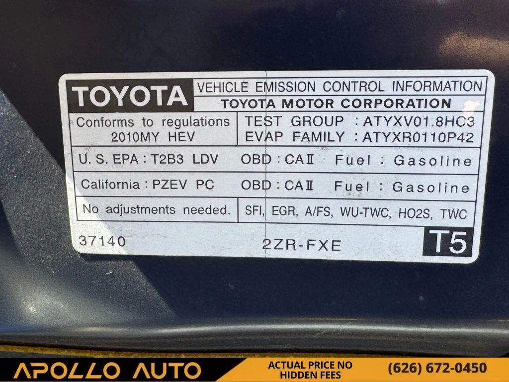 used 2010 Toyota Prius car, priced at $8,800