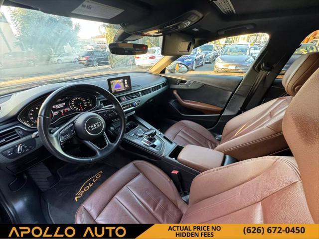 used 2018 Audi A4 car, priced at $16,800