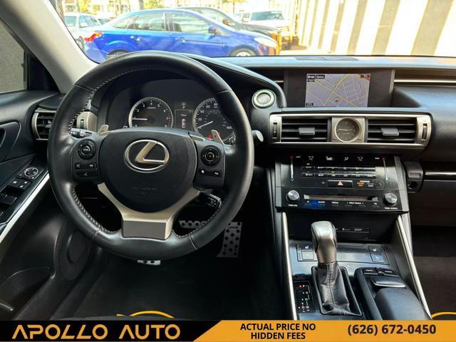 used 2014 Lexus IS 250 car, priced at $17,800