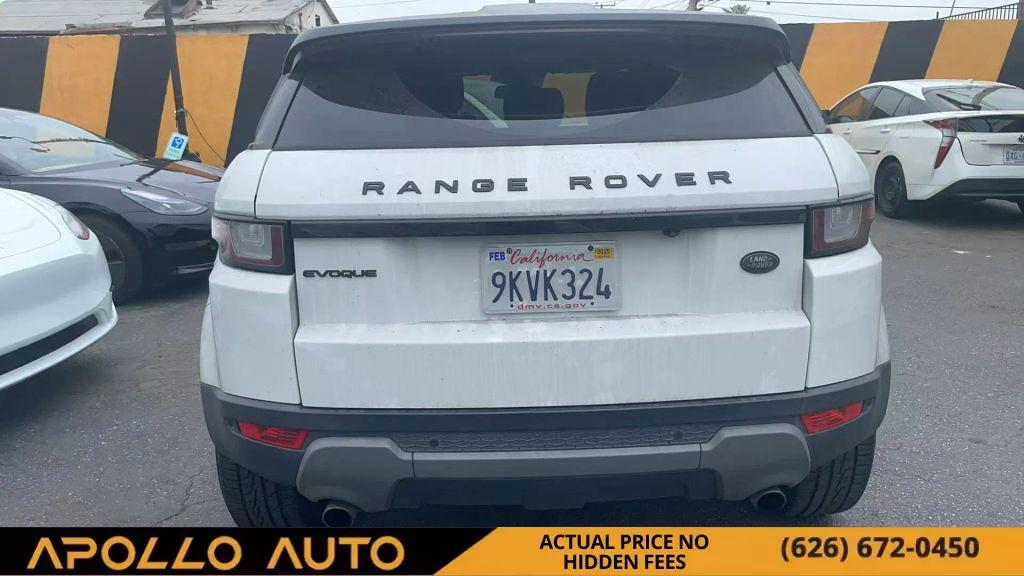 used 2016 Land Rover Range Rover Evoque car, priced at $11,000