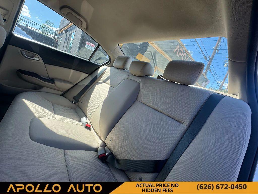 used 2015 Honda Civic car, priced at $13,800