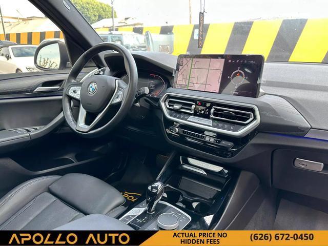 used 2022 BMW X3 car, priced at $32,800