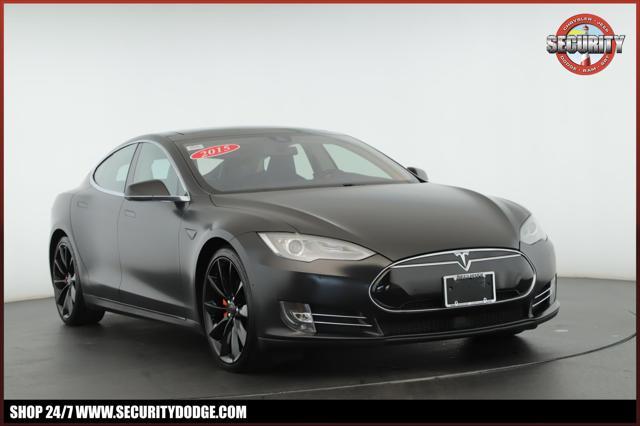 used 2015 Tesla Model S car, priced at $17,500