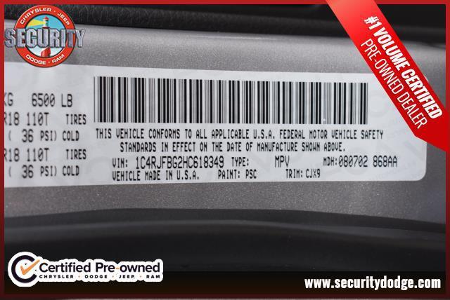 used 2017 Jeep Grand Cherokee car