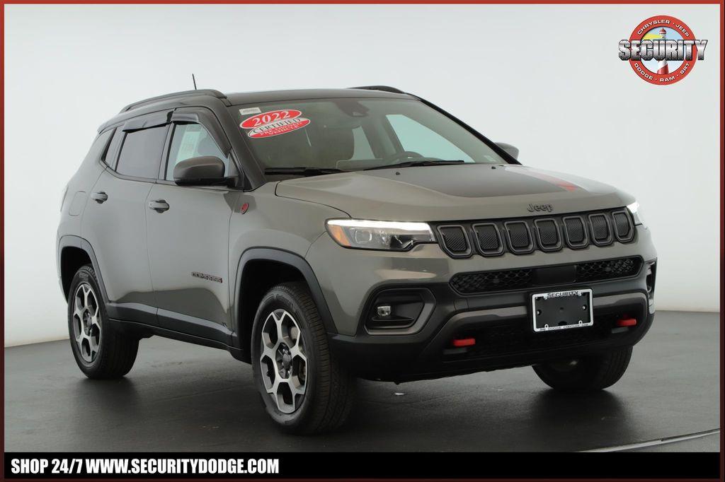 used 2022 Jeep Compass car, priced at $19,900