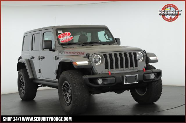 used 2021 Jeep Wrangler Unlimited car, priced at $38,900