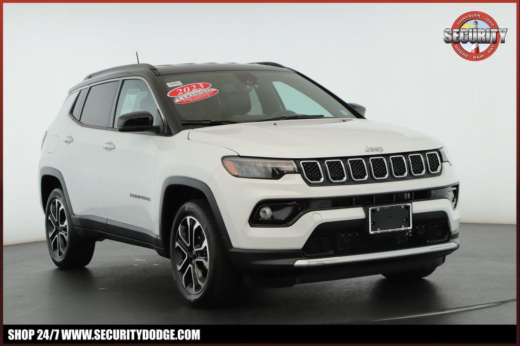 used 2023 Jeep Compass car, priced at $24,500