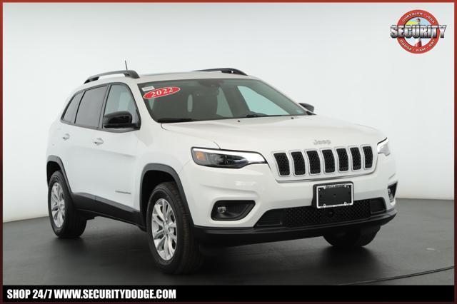 used 2022 Jeep Cherokee car, priced at $25,500