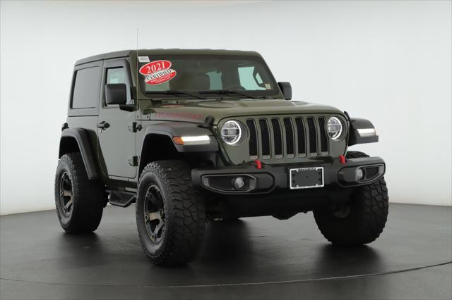 used 2021 Jeep Wrangler car, priced at $31,500