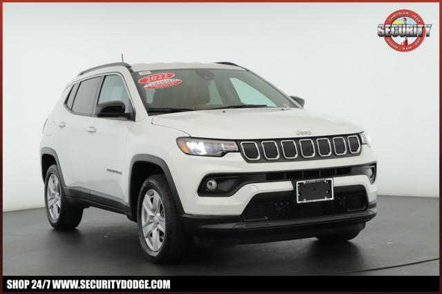 used 2022 Jeep Compass car, priced at $22,500