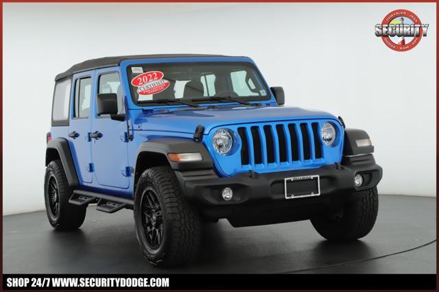 used 2022 Jeep Wrangler Unlimited car, priced at $31,500