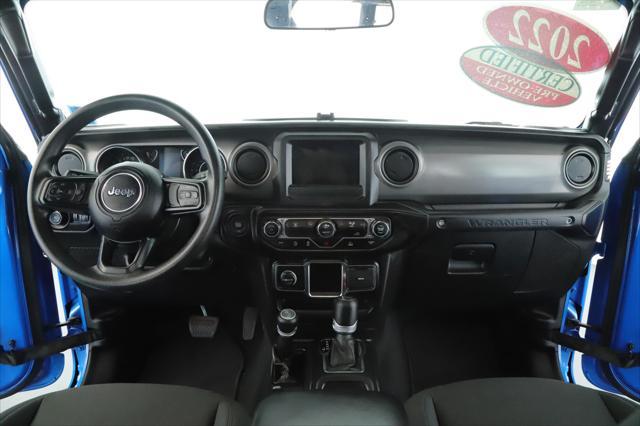 used 2022 Jeep Wrangler Unlimited car, priced at $31,500