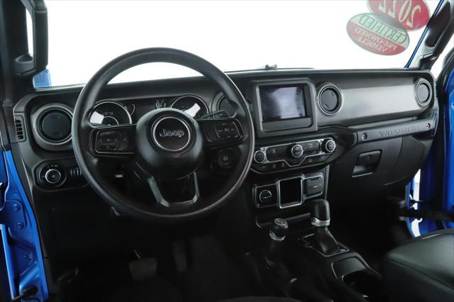 used 2022 Jeep Wrangler Unlimited car, priced at $31,500