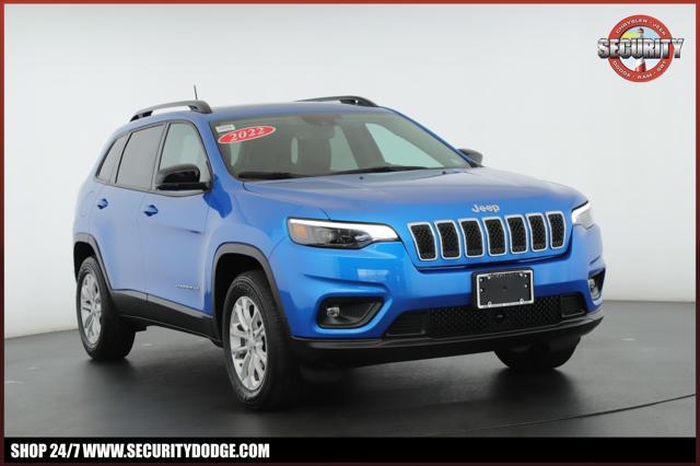 used 2022 Jeep Cherokee car, priced at $25,500