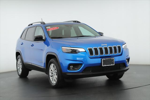 used 2022 Jeep Cherokee car, priced at $25,500