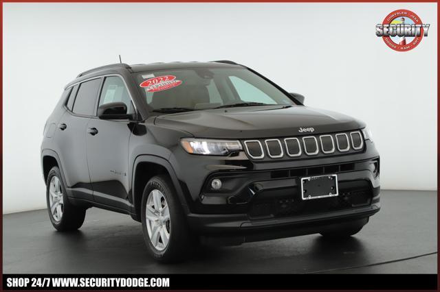 used 2022 Jeep Compass car, priced at $21,500