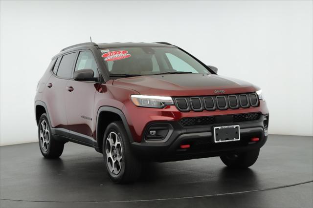 used 2022 Jeep Compass car, priced at $24,500