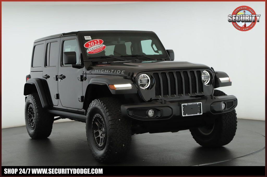 used 2022 Jeep Wrangler car, priced at $41,500