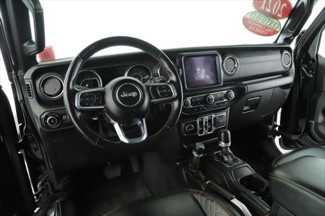 used 2021 Jeep Wrangler Unlimited car, priced at $41,900