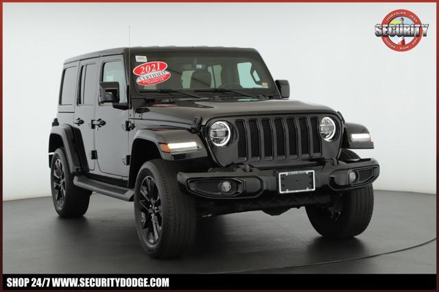 used 2021 Jeep Wrangler Unlimited car, priced at $41,900