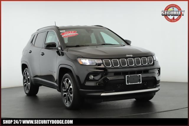 used 2022 Jeep Compass car, priced at $21,900