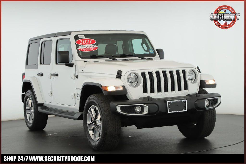 used 2021 Jeep Wrangler Unlimited car, priced at $29,900
