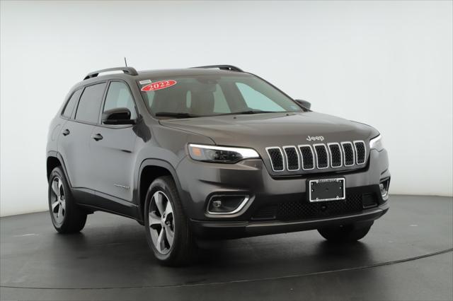 used 2022 Jeep Cherokee car, priced at $25,500