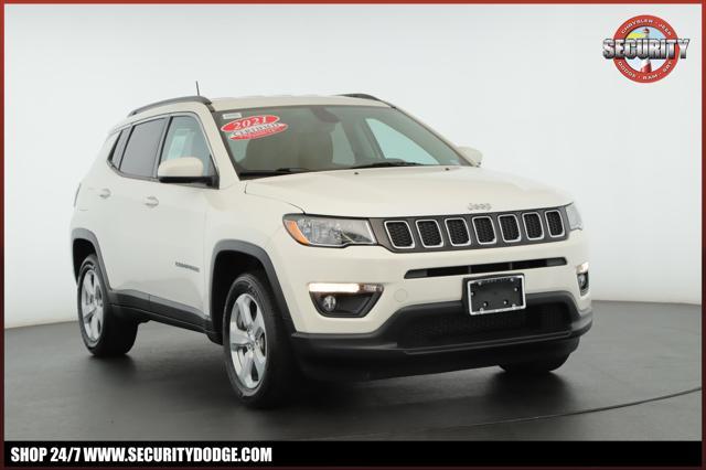 used 2021 Jeep Compass car, priced at $22,900