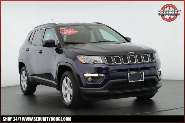 used 2021 Jeep Compass car, priced at $20,500