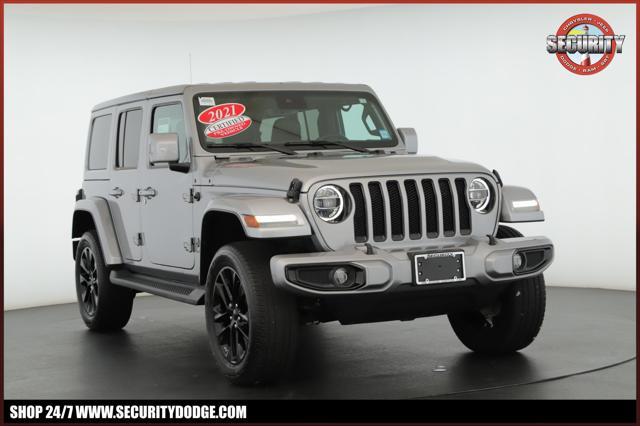 used 2021 Jeep Wrangler Unlimited car, priced at $37,500