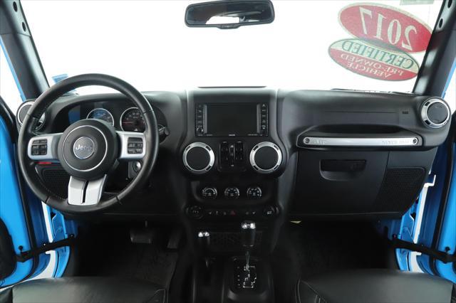 used 2017 Jeep Wrangler Unlimited car, priced at $27,900