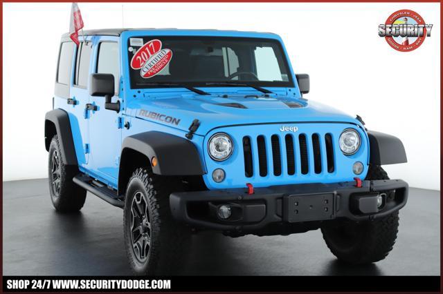 used 2017 Jeep Wrangler Unlimited car, priced at $27,900