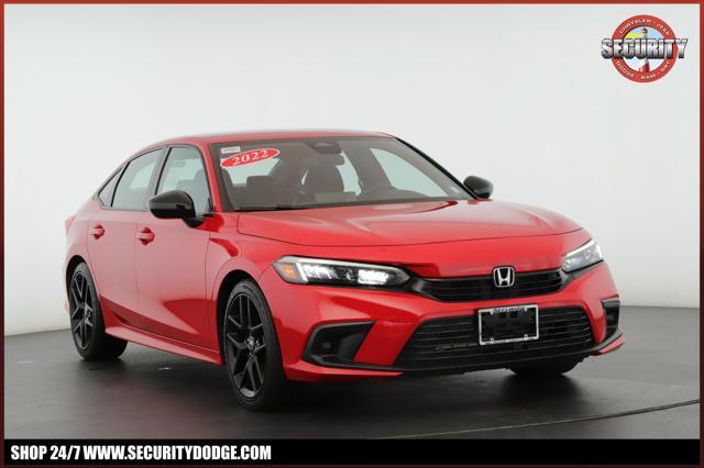 used 2022 Honda Civic car, priced at $21,500