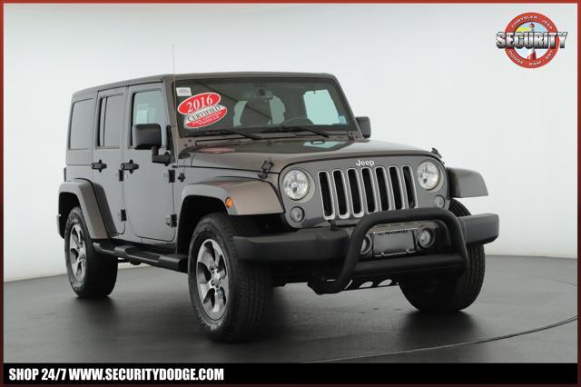 used 2016 Jeep Wrangler Unlimited car, priced at $23,500