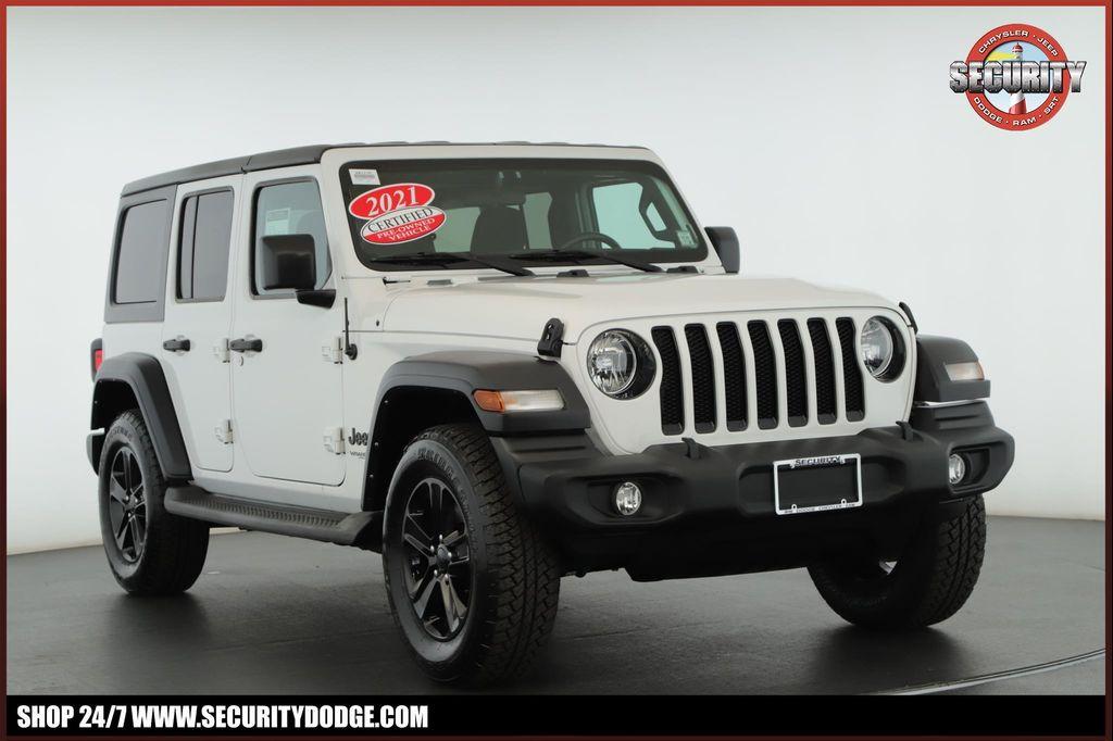 used 2021 Jeep Wrangler Unlimited car, priced at $28,900