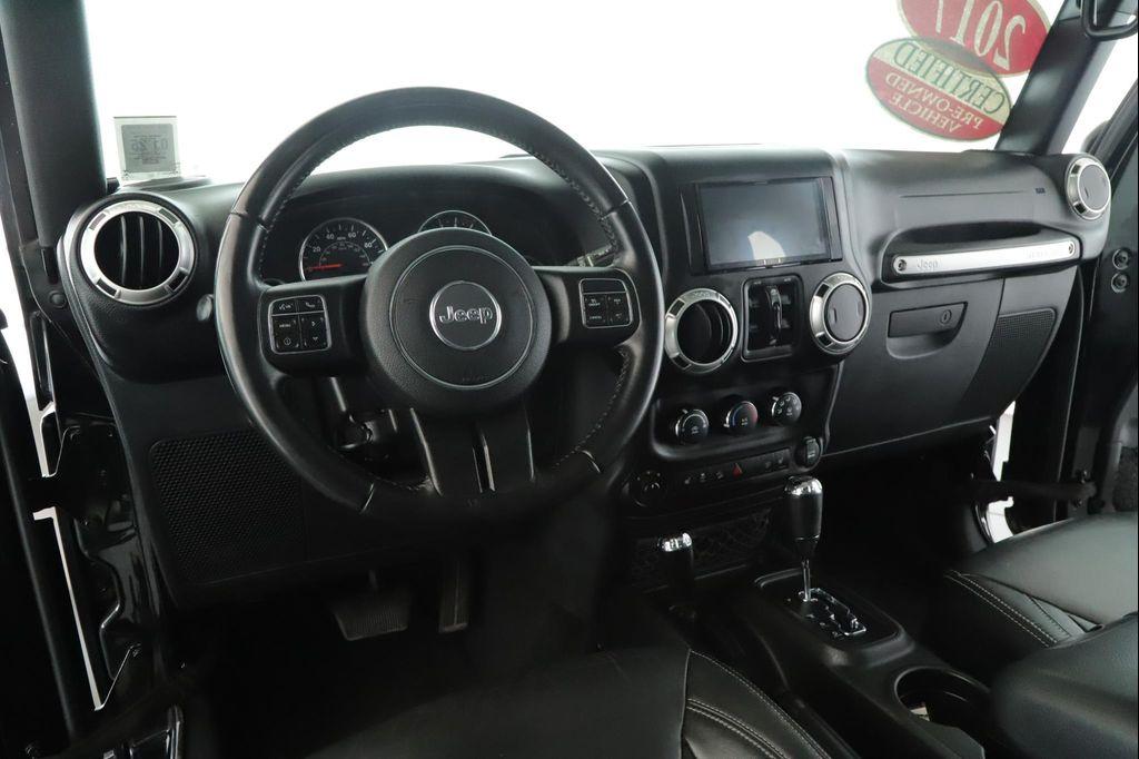 used 2017 Jeep Wrangler Unlimited car, priced at $22,500