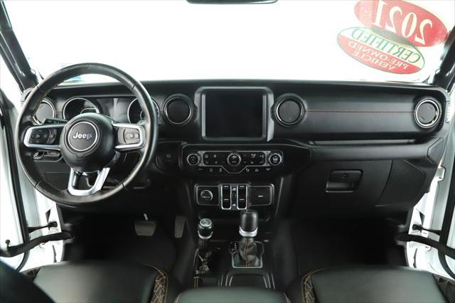 used 2021 Jeep Wrangler Unlimited car, priced at $41,500