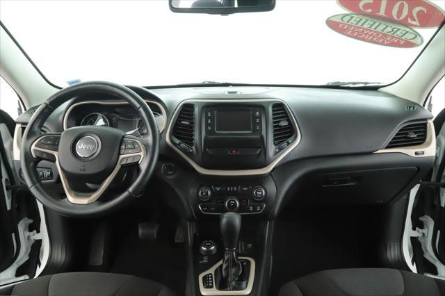 used 2015 Jeep Cherokee car, priced at $13,500
