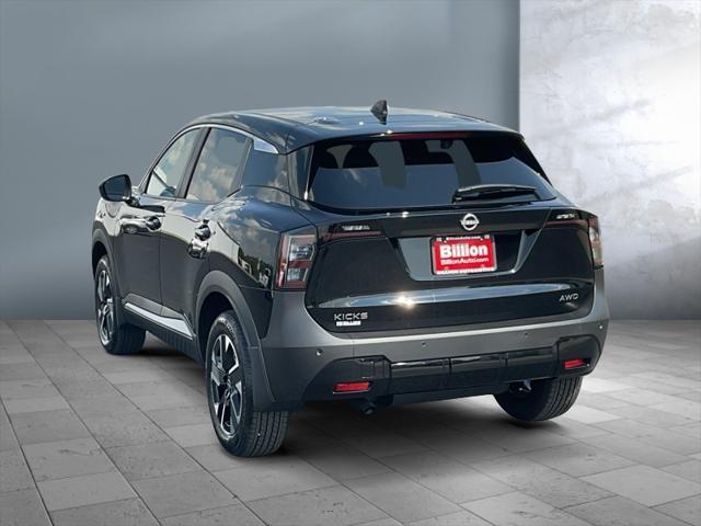 new 2025 Nissan Kicks car, priced at $27,579