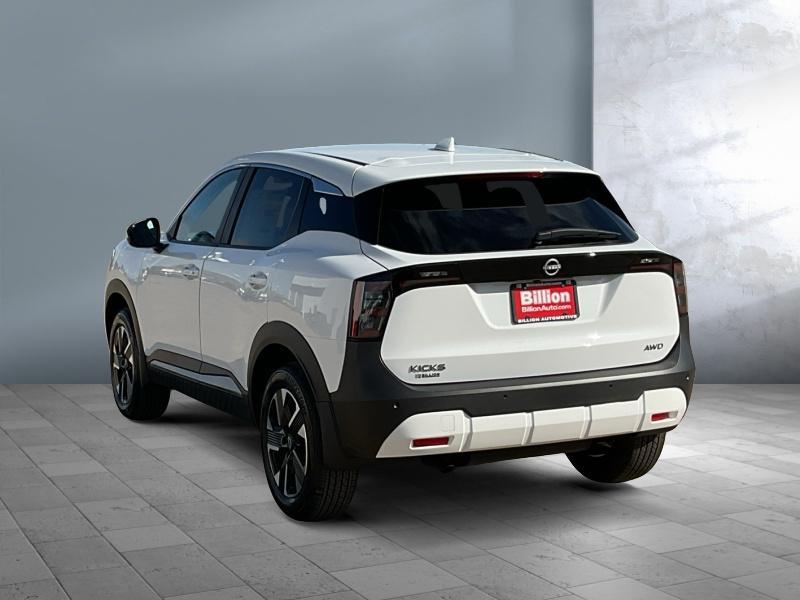 new 2025 Nissan Kicks car, priced at $26,579